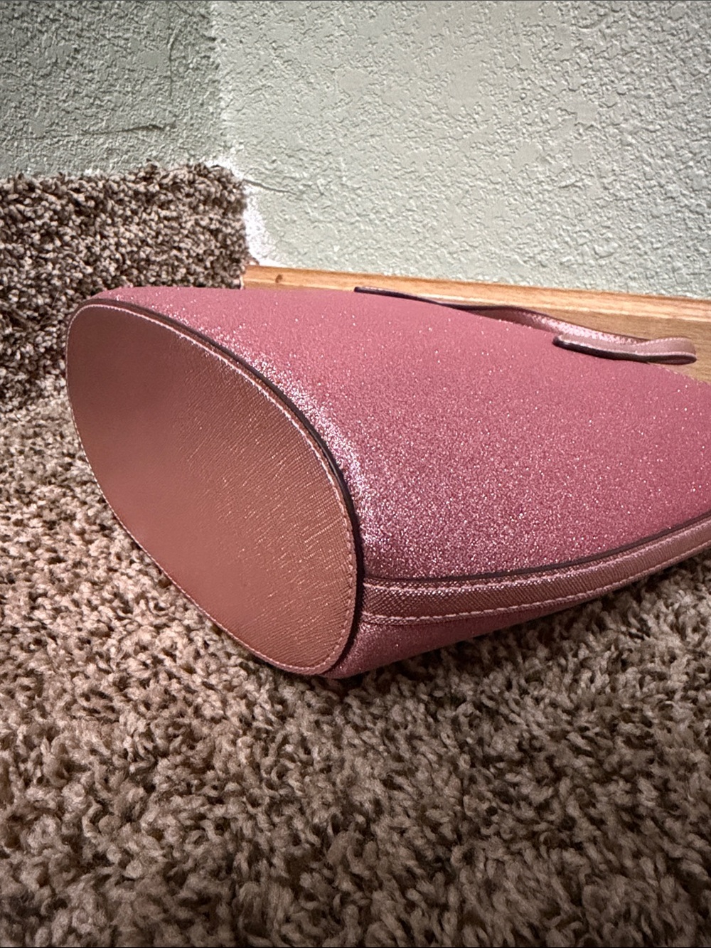kate spade Medium Glitter Satchel - Mitten Pink - Picture 8 of 9